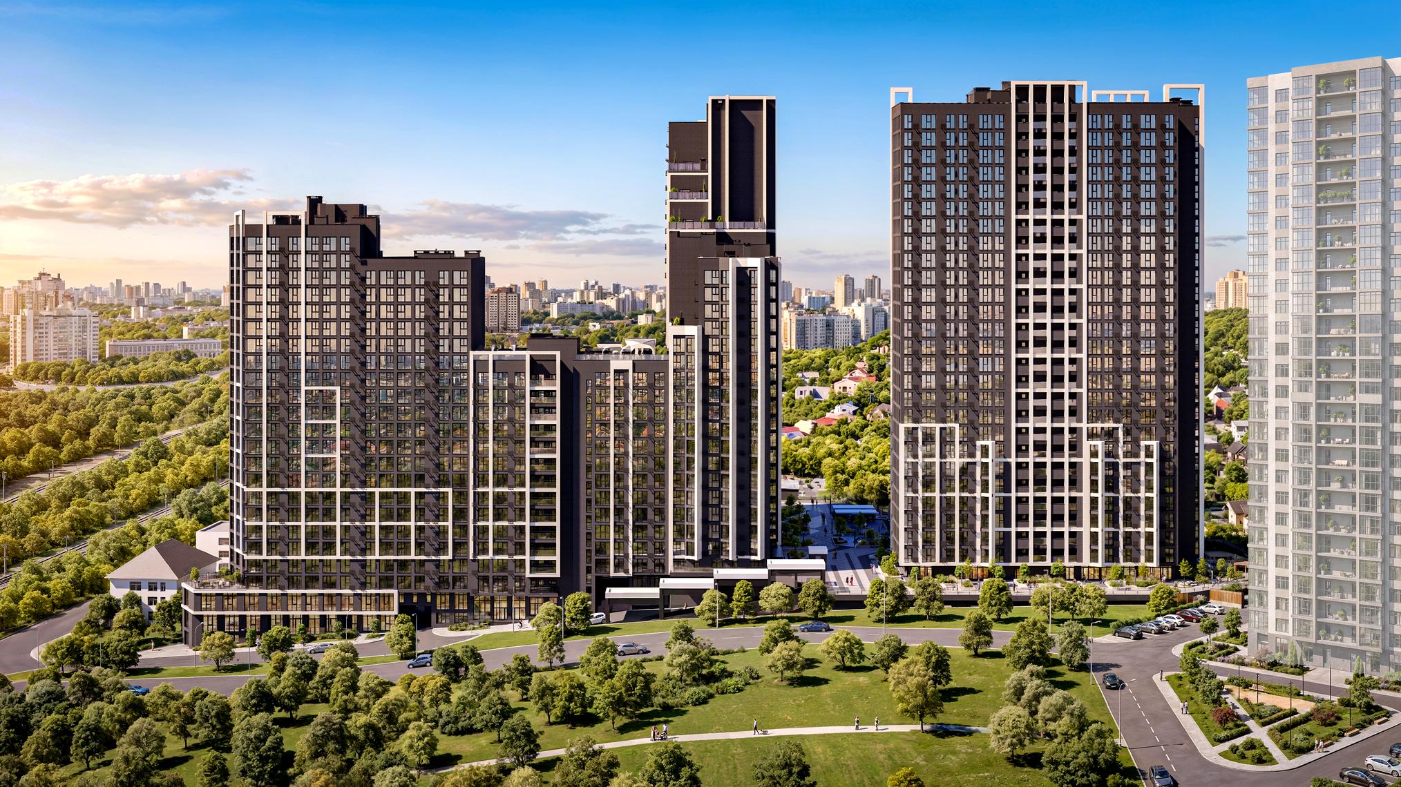 ЖК Nordica Residence, вигляд з вулиці