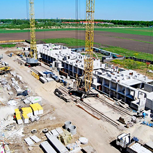 Хід будівництва ЖК Евромісто, 1 черга, травень 2014