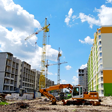 Хід будівництва ЖК Евромісто, 1 черга, липень 2014