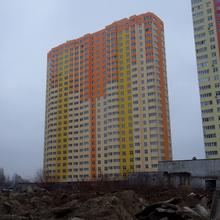 Хід будівництва ЖК Яскравий, 2 будинок (вул. Дегтяренка, 35), грудень 2014