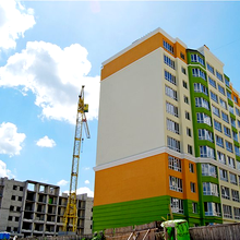 Хід будівництва ЖК Евромісто, 1 черга, липень 2014