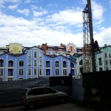 Ход строительства ЖК Подол Градъ, 5-7 дома (ул. Дегтярная, 8, 10, 13-15), май 2017