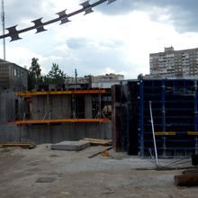 Ход строительства ЖК Злагода, 1 дом (секция 1), май 2017