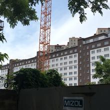 Ход строительства ЖК Сити Парк, 1 дом, июнь 2017