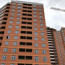 Ход строительства ЖК Дмитриевский, 1 дом (секции 1-4), август 2017