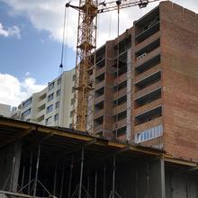 Хід будівництва ЖК Вернісаж, 4 будинок (секції 1, 2, 3), серпень 2017