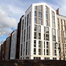 Ход строительства ЖК Белый Шоколад.Center, 8 очередь (ул. Величко, 14а, 14б, 16а), октябрь 2017