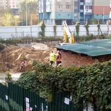 Хід будівництва вул. Старонаводницька / вул. Генерала Алмазова (Кутузова), , жовтень 2017