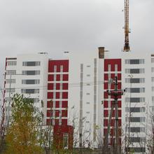 Ход строительства ЖК Сакура, ул. Единства, 4, октябрь 2017