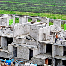 Хід будівництва ЖК Евромісто, 1 черга, травень 2014