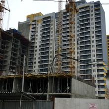 Хід будівництва ЖК Михайловский городок, 5-9 секції, січень 2018