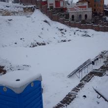 Ход строительства Клубный дом HillSide, , февраль 2018