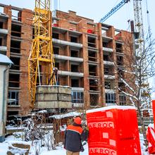 Ход строительства ЖК Lystopad, , январь 2018