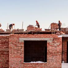 Хід будівництва ЖК Містечко Козацьке, , січень 2018