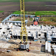 Хід будівництва ЖК Евромісто, 1 черга, квітень 2014