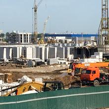 Хід будівництва ЖК Софія Сіті, 6 черга (вул. Амосова, 67, вул. Молодіжна, 9, 11), травень 2018