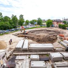 Ход строительства ЖК Lystopad, , май 2018