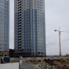 Хід будівництва ЖК RiverStone, 6 будинок, лютий 2016