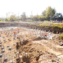 Ход строительства ЖК Lystopad, , август 2018