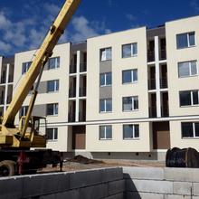 Ход строительства ЖК PARKLAND, дом Smart 1, август 2018