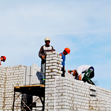 Хід будівництва ЖК Евромісто, 1 черга, квітень 2014