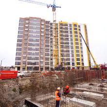 Ход строительства ЖК Lystopad, , октябрь 2018