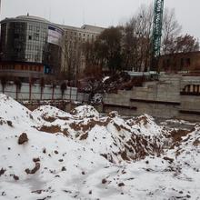 Хід будівництва вул. Старонаводницька / вул. Генерала Алмазова (Кутузова), , листопад 2018