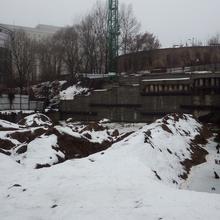 Хід будівництва вул. Старонаводницька / вул. Генерала Алмазова (Кутузова), , січень 2019