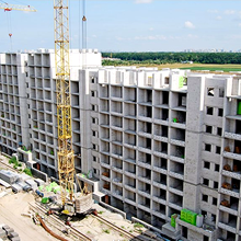 Хід будівництва ЖК Евромісто, 1 черга, серпень 2014