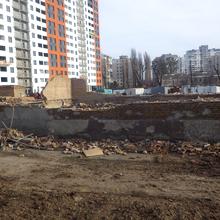 Ход строительства ЖК Рідне місто, , март 2019