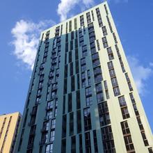 Ход строительства ЖК Малахит, 4 дом (секция 1), июль 2019