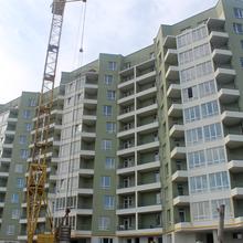 Ход строительства ЖК Сиховская околица, 1 дом (секции 1-3), август 2019
