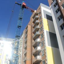 Хід будівництва ЖК Злагода, 1 будинок (секція 3), жовтень 2019