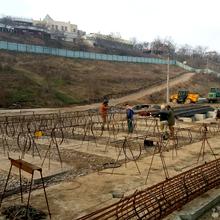 Хід будівництва 13-а станція Великого Фонтану, , січень 2020