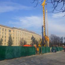 Ход строительства МФК 50Avenue, 0, март 2020