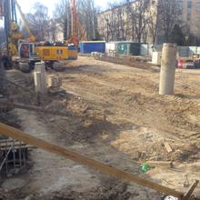 Ход строительства МФК 50Avenue, 0, март 2020