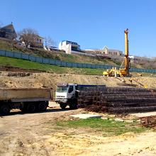 Хід будівництва 13-а станція Великого Фонтану, , квітень 2020