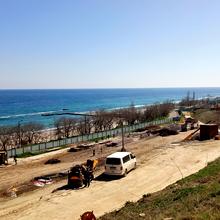 Хід будівництва 13-а станція Великого Фонтану, , квітень 2020