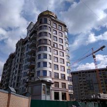 Ход строительства ЖК 52 Жемчужина (Pechersk Plaza), 1-8 секции, апрель 2020