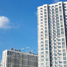 Ход строительства ЖК Лебединый, 1-2 дома, апрель 2020