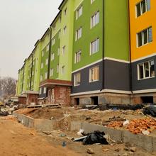 Хід будівництва ЖК Green Yard, 3, 5 будинки, квітень 2020