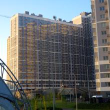 Ход строительства ЖК Лебединый, 2 дом, июнь 2020