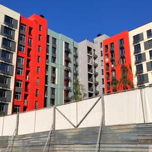 Хід будівництва ЖК Оптимісто, 1 будинок (секції 4-5), червень 2020