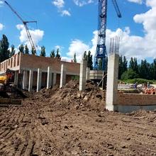 Ход строительства ЖК Синергия Glass, 0, июль 2020