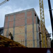 Хід будівництва вул. Антоновича, 31, 2, 3 будинки, серпень 2020