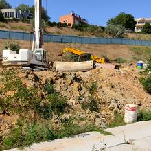 Хід будівництва 13-а станція Великого Фонтану, , вересень 2020