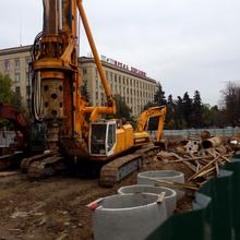 Ход строительства МФК 50Avenue, 0, октябрь 2020