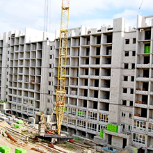 Хід будівництва ЖК Евромісто, 1 черга, серпень 2014