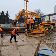 Ход строительства МФК 50Avenue, 0, январь 2021