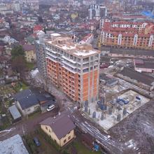 Хід будівництва ЖК Імперія, 1 будинок, січень 2021